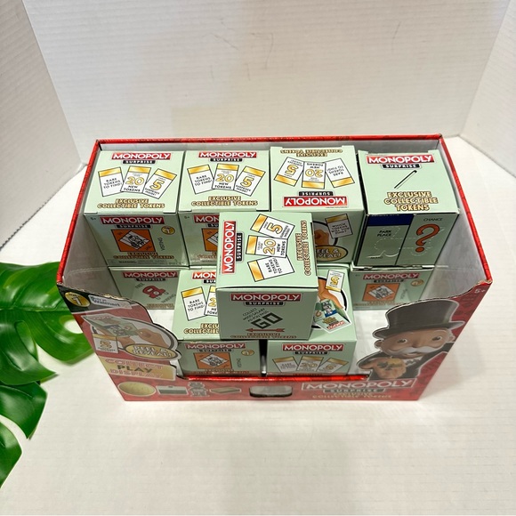 Monopoly Surprise 11 Boxes & Display Series One NEW Exclusive Collectible Tokens - Picture 2 of 8